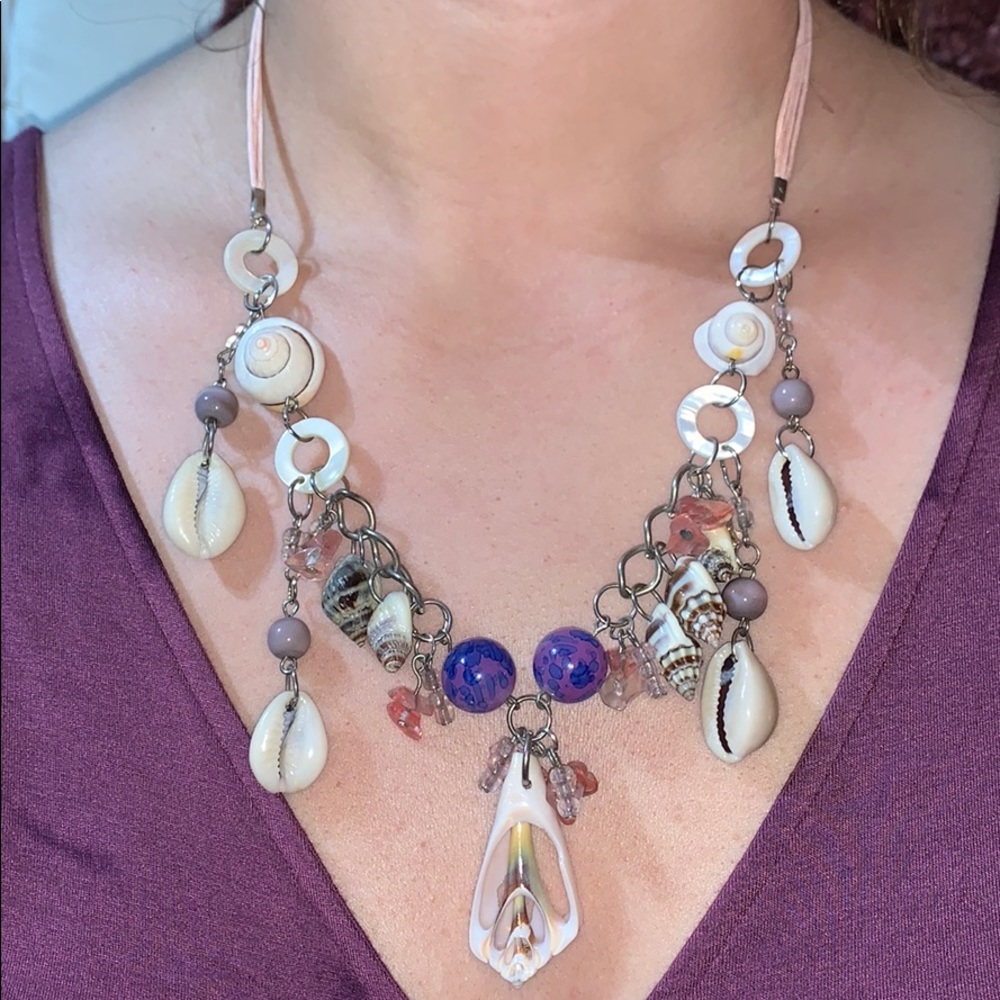 Seashell necklace